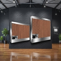 Nouveau coussin de refroidissement évaporatif industriel 7090 avec garantie d'un an pour le refroidissement des ateliers et usines – Rideau humide