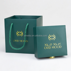 Cajas de madera y bambú de lujo para reloj de perfume, joyería, aceite esencial, cosmético, caja de cuero MDF vacía - Product Image 4