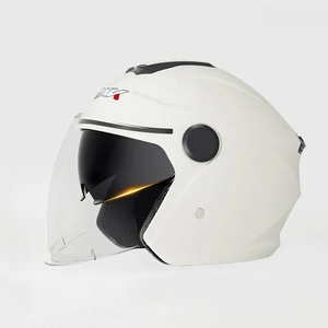 <span class=keywords><strong>Casco</strong></span> de Motocicleta <span class=keywords><strong>Vintage</strong></span> Chopper 3/4 Abierto, Material ABS, Resistente al Viento y al Agua, para Hombres y Mujeres, para Conducir Scooters - Product Image 6