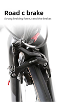 Sepeda Balap Karbon Ringan Baru 700C 22 Speed Rangka Aero 30mm Roda Karbon T47 Rem C Sepeda Di Bawah 9kg untuk Latihan Balap