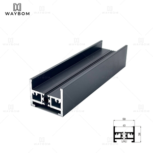 Puertas y Ventanas Panorámicas de <span class=keywords><strong>Vidrio</strong></span> <span class=keywords><strong>Fijo</strong></span> para Toda la Fachada, Puertas Corredizas de <span class=keywords><strong>Vidrio</strong></span> Personalizadas, Perfiles de Aluminio - Product Image 4