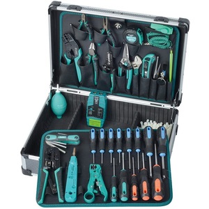 Kit d'outils de réparation Procter Gamble Network, 44 pièces, coupe-câbles, tournevis pour systèmes de surveillance et aérospatiale - Product Image 4