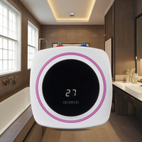 Ketel air elektrik Mini sistem tanpa tangki air panas kecil untuk rumah tangga dan Hotel perumahan plastik