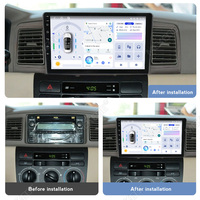 Head Unit Mobil Android MEKEDE X10 X20 X30 X40 2K dengan Kipas Pendingin, Car-play, DSP, dan Navigasi untuk Toyota Corolla EX 2007-2012 2013