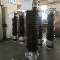 Parasurtenseur à boîtier en porcelaine série Y5W, Y5C, Y10W, Y10C 90KV, 96KV, 108KV, 120KV