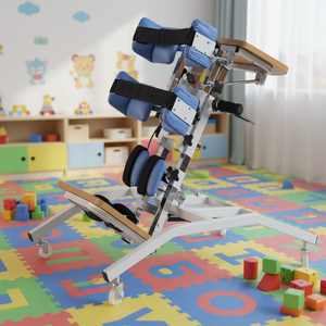 Standing Frame Adjustable Cerebral Palsy Hemiplegia Gait Trainer <b>Stand</b> Up CP Walker For Children And Adult Special Needs - Product Image 4