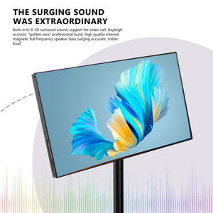 Portable 24 pouces incell hd écran tactile écran IPS rotation USB wifi <span class=keywords><strong>télévision</strong></span> en ligne intelligente TV pour le travail étudiant les jeux d'entraînement - Product Image 2