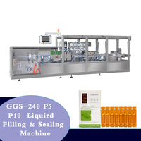 Machine automatique de remplissage et de scellement de liquide oral d'ampoule de flacon en plastique monodose BFS pour fabricant de gouttes oculaires