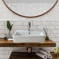 Toilettes Moderne simple shampoing bassin cheveux lavabos en céramique buanderie évier armoire lavage main bassin salle de bain double vanité