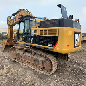 Excavatrice d'occasion 49 tonnes Caterpillar Cat349E grande pelle hydraulique sur chenilles peinture originale Cat349e pelleteuse d'occasion en vente - Product Image 2