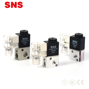SNS 3V1 Serie DC24V normale geschlossen hydraulische pneumatische 2 position 3 way control magnetventil - Product Image 2