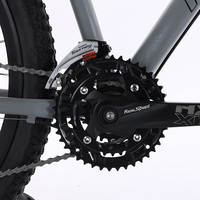 Vélo de course tout-terrain 26 pouces en acier au carbone avec suspension, 21/24/27 vitesses, vente en gros