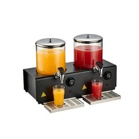 Distributeur de boissons chauffant électriquement en acier inoxydable, isotherme, pour lait chaud, café, jus, chauffe-plats pour buffets d'hôtel, qualité alimentaire, avec prise