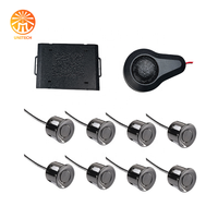 Capteur de stationnement de 22mm, kit de 8 capteurs radar de recul étanche pour les modèles Camry Elantra Avalon