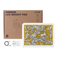Portable copie planche à dessin Animation croquis lumière Pad avec batterie lumineux Pad A4 boîte à lumière traçage Pad