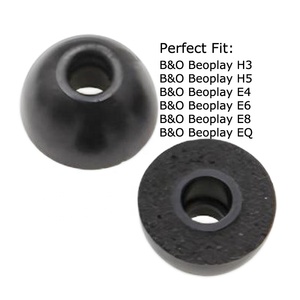 สำหรับ BeoPlay <span class=keywords><strong>H3</strong></span> H5 E4 E6โฟม EQ ปลายหูลดเสียงรบกวน <span class=keywords><strong>B</strong></span> & <span class=keywords><strong>O</strong></span> หูฟังเอ็บบ4.9มม. เด้งช้าเมมโมรี่โฟมปิดหู - Product Image 1
