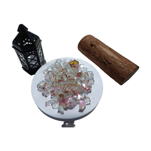 Sartnes <span class=keywords><strong>Mqc</strong></span> roca volcánica 10mm decoración de pared de vidrio de fuego para fuego al aire libre - Product Image 6