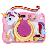 YPORANGE Tablet Anak 7-Inci Terbaru yang Modis, Layar IPS 1024*600, Quad Core, Kamera 0.3MP+2MP, Memori 2G+32GB, Android 12, OEM/ODM
