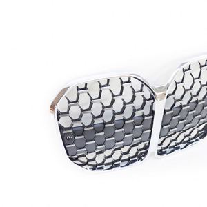 Parrilla Delantera para <span class=keywords><strong>BMW</strong></span> G22, Totalmente Electrochapada, Serie <span class=keywords><strong>4</strong></span>, Sin Orificios para Sensores, 51137486809 - Product Image 5