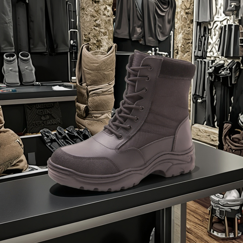 Wholesale Work Leather Winter Safety Shoes