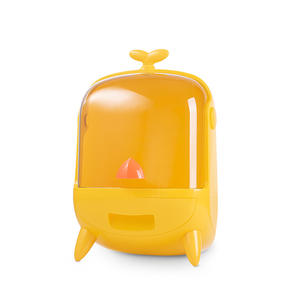Boîte de rangement cosmétique Yellow Duck 18L avec couvercle et compartiments pour organiser le maquillage et les soins de la peau - Product Image 5
