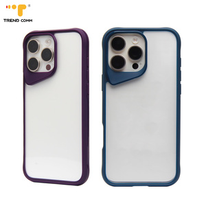 Trend Comm Custom Logo Empty Street Fashion Funda de teléfono a prueba de golpes para <span class=keywords><strong>11</strong></span>/12/13 Plus/15 Pro Max Plus Black Camera - Product Image 2