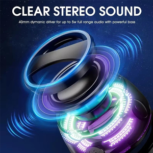 Soporte Magnético Multifuncional <span class=keywords><strong>G200</strong></span> de Alta Calidad para Altavoz, con LED RGB, para Teléfono, Resistente al Agua IPX5, Compatible con Tarjetas de Memoria Portátiles - Product Image 4