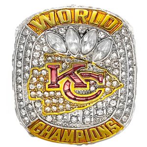 Fabricant Logo personnalisé Sports Zinc Alloy Gold Championship Ring Basketball Softball Hockey Metal Gold Championship Ring - Product Image 4