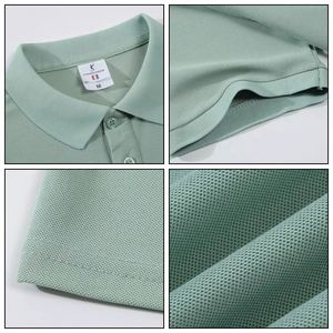 เสื้อโปโลกอล์ฟผู้ชายผู้หญิงแบบสั่งทำพิเศษ 100% โพลีเอสเตอร์ เนื้อผ้าระบายอากาศได้ดีและน้ำหนักเบา - Product Image 5