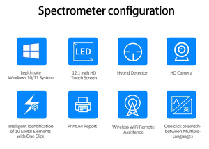 เครื่องวิเคราะห์โลหะมีค่า เครื่องวิเคราะห์โลหะ XRF เครื่องทดสอบทองคำด้วยรังสีเอ็กซ์ N1-N10 - Product Image 4