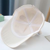 Sombrero de béisbol de algodón con patrón de oso lindo para niños de verano