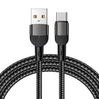 Kabel Pengisian Cepat & Transfer Data USB C ke C Nylon Braided 1m 2m Terlaris untuk Perangkat IOS (iPhone 15/16/17)