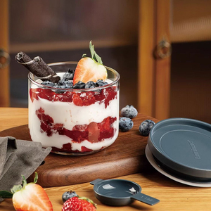 Bocaux de conservation alimentaire <span class=keywords><strong>en</strong></span> <span class=keywords><strong>verre</strong></span> borosilicate <span class=keywords><strong>Luminarc</strong></span> 0,5L/0,75L/1L <span class=keywords><strong>avec</strong></span> couvercles hermétiques, contenants de cuisine pour épices, desserts, fruits secs - Product Image 5