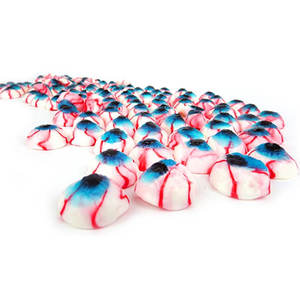 Caramelle gommose personalizzate per bulbi oculari OEM spedizione gratuita Halal Soft Candy Fruit Flover - Product Image 3