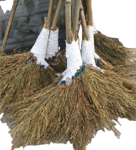 Scopa di bambù naturale con manico in legno di grandi dimensioni a basso prezzo - Product Image 6