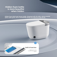 WC intelligent électrique monobloc haute résistance pour bâtiments commerciaux