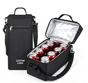 Fashionable Insulated Portable Eco-Friendly Polyester Golf <b>Cooler</b> Bag for Picnics Outdoor Sports for Soda and Bottle Drinks - Product Image 3