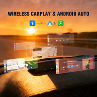VIVIHUD Écran de Conduite Portable Universel Intelligent GPS Électronique OBD 2,99 Pouces Android Auto Carplay HUD Affichage Tête Haute