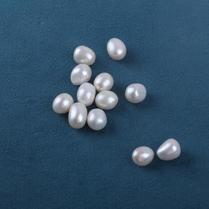 Perlas de Agua Dulce Naturales de Forma Barroca de 8-9 mm, Blancas y Rosas, con Dispersión de Luz de Doble Cara, Cuentas Hechas a Mano para Joyería DIY al por Mayor - Product Image 4