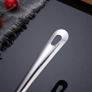 Factory Stainless Steel Kitchenware Skimmer Slotted Spoon Kitchen Utensils Restaurant Cooking Tool Soup Spoon Ladle for Serving - Product Image 5