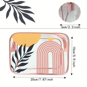 Cosmetic <b>Bag</b> Festival Gift <b>Bag</b> PVC <b>Transparent</b> Toiletry <b>Bag</b> Large Capacity Travel Storage Customized Logo - Product Image 2