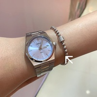 Reloj de Pulsera de Lujo para Hombre, de Acero Inoxidable, Marca prx Tissotion, Ultrafino, Luminoso, de Cuarzo, para Hombre, OEM