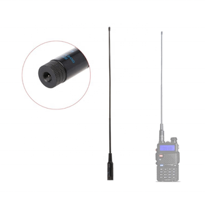Antena de radio portátil de goma RH771 de 38 cm (15 pulgadas) con diamantes, 144/430 MHz VHF/UHF para walkie-talkie, antena universal para UV-5R - Product Image 4
