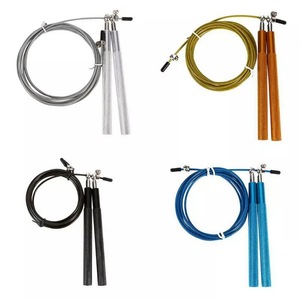 PVC Cable de saltar la <span class=keywords><strong>cuerda</strong></span> de salto Fitness gimnasio hopscotch foto <span class=keywords><strong>Crossrope</strong></span> rodamientos de acero <span class=keywords><strong>cuerda</strong></span> de saltar - Product Image 2