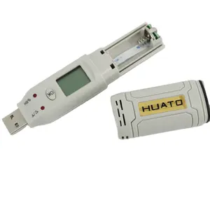 HUATO HE173 intervallo di misurazione della temperatura del registratore di dati USB di temperatura-30 ~ 70C(0 ~ 100% RH)