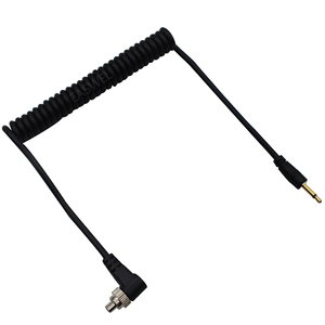 Cable de sincronización de PC MagiDeal de 2,5 mm a macho con bloqueo de tornillo para Canon 7D Nikon - Product Image 1