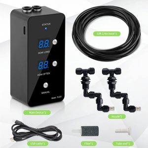 Reptile <span class=keywords><strong>Terrarium</strong></span> brumisateur automatique avec minuterie forêt tropicale Smart Fogger Spray système de brouillard d'eau <span class=keywords><strong>plante</strong></span> Reptile système de brumisation - Product Image 1