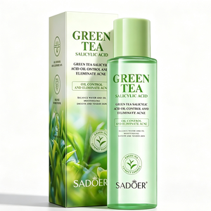 Tónico Facial con Ácido Salicílico y Té Verde, Control de Grasa, Tratamiento para el Acné, Hidratante y Equilibrante para una Piel Suave y Tersa - Product Image 2