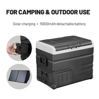 Réfrigérateur-congélateur mobile TW55 Alpicool, très vendu, pour voiture, avec batterie amovible et alimentation solaire, OEM/ODM, DC 12/24V AC 240V