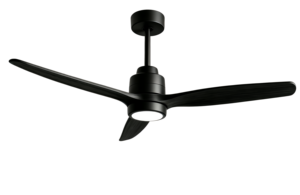 Ventilador de Techo Moderno de 52 Pulgadas con Aspas de Madera, Luz LED Regulable, Control Remoto y Motor DC Reversible para Sala de Estar - Product Image 3